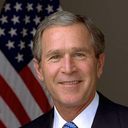 Headshot of George W. Bush