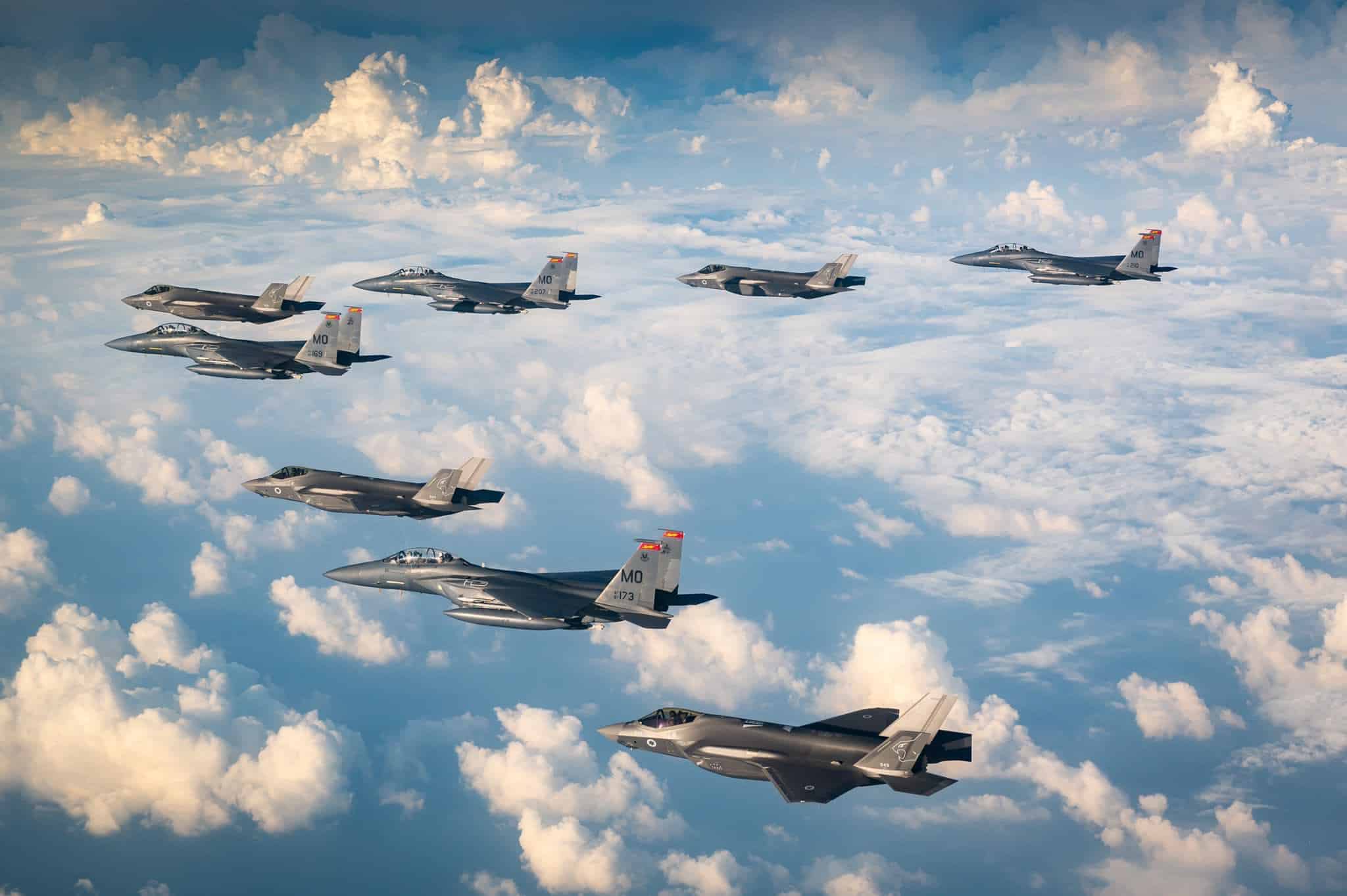 eyeing-iran-the-u-s-and-israel-conduct-combined-air-exercise