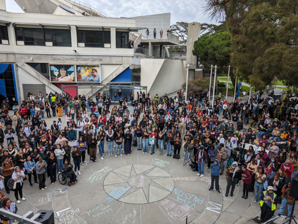San Francisco State is home to a student group linked to terror organizations